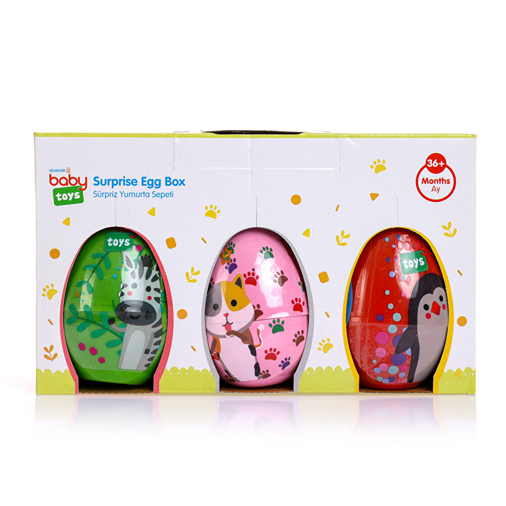 Sürpriz Yumurta Bebek Oyun Hamuru Seti +3 Yaş