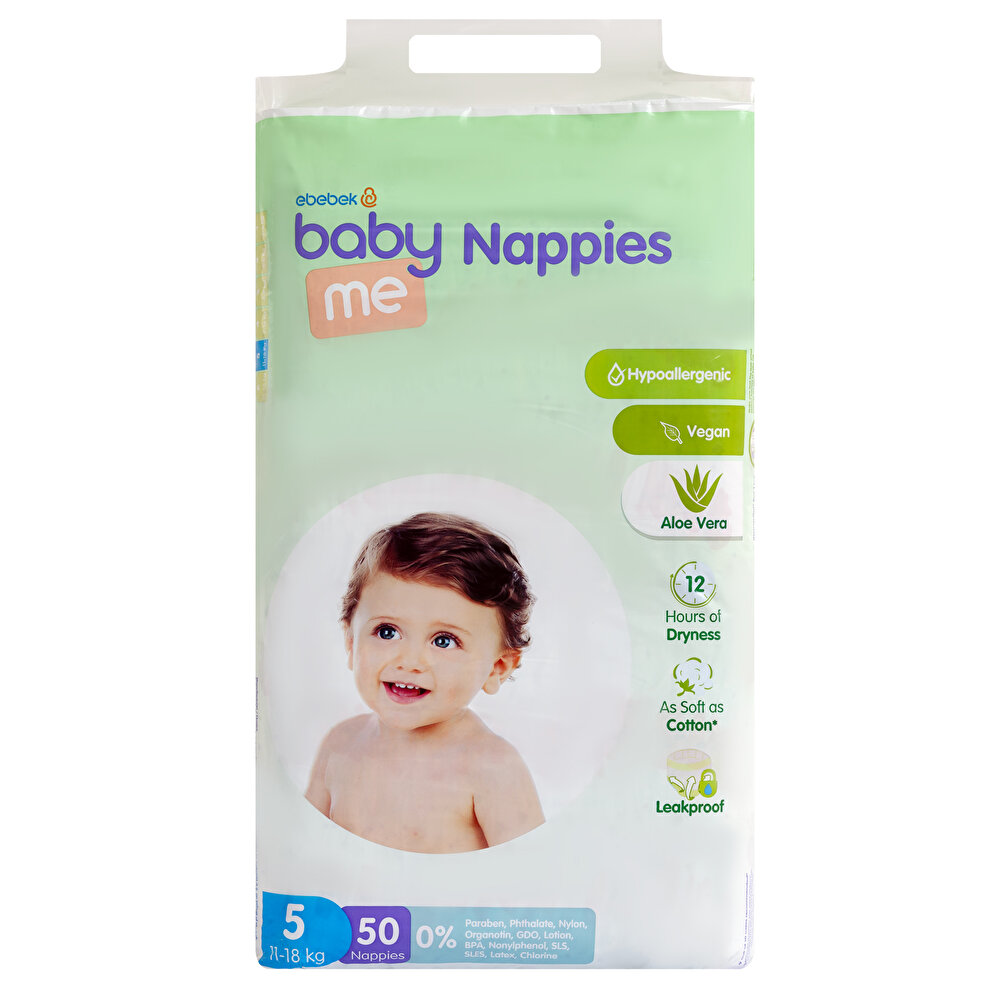 Aloe Vera Junior 5 Numara Bebek Bezi 11-18 kg 100 adet