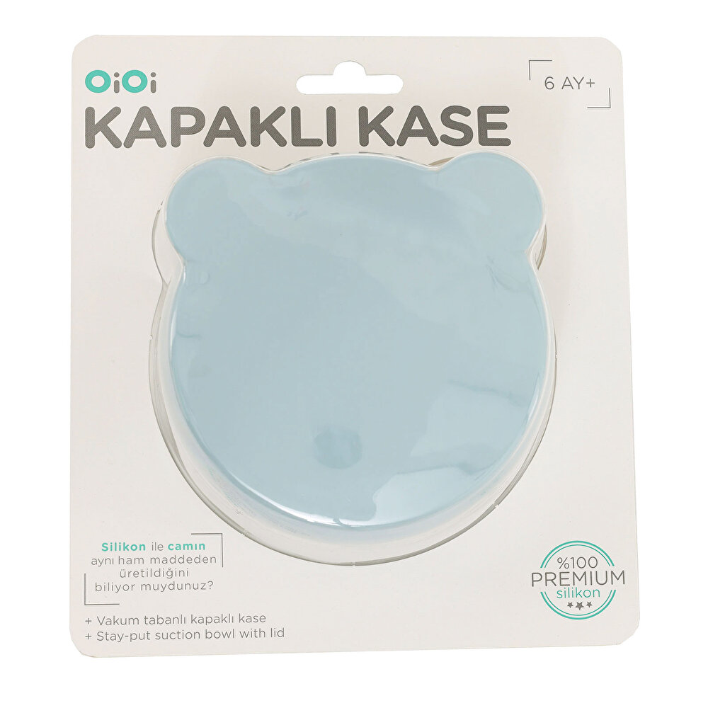 Vakumlu Kapaklı Kase Mineral Blue
