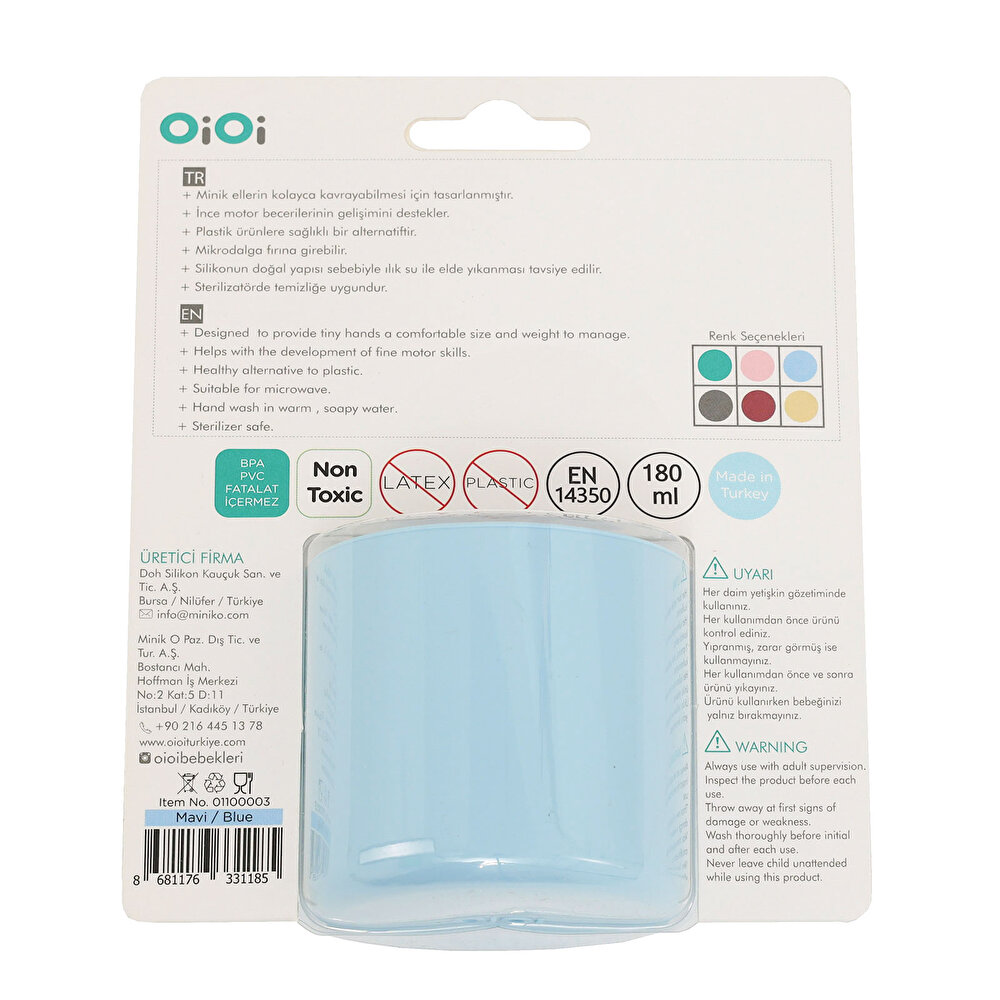 Mini Bardak Mineral Blue