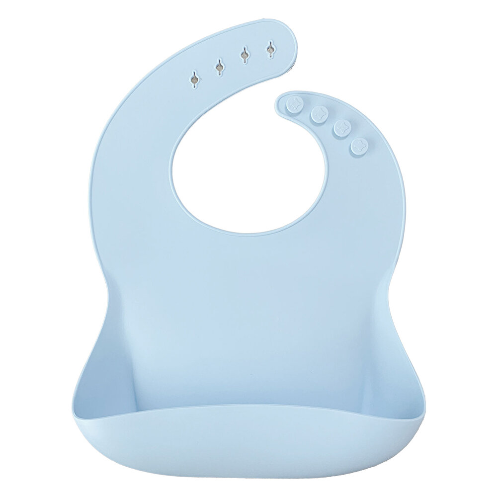 Silikon BASICS Mama Önlüğü Mineral Blue