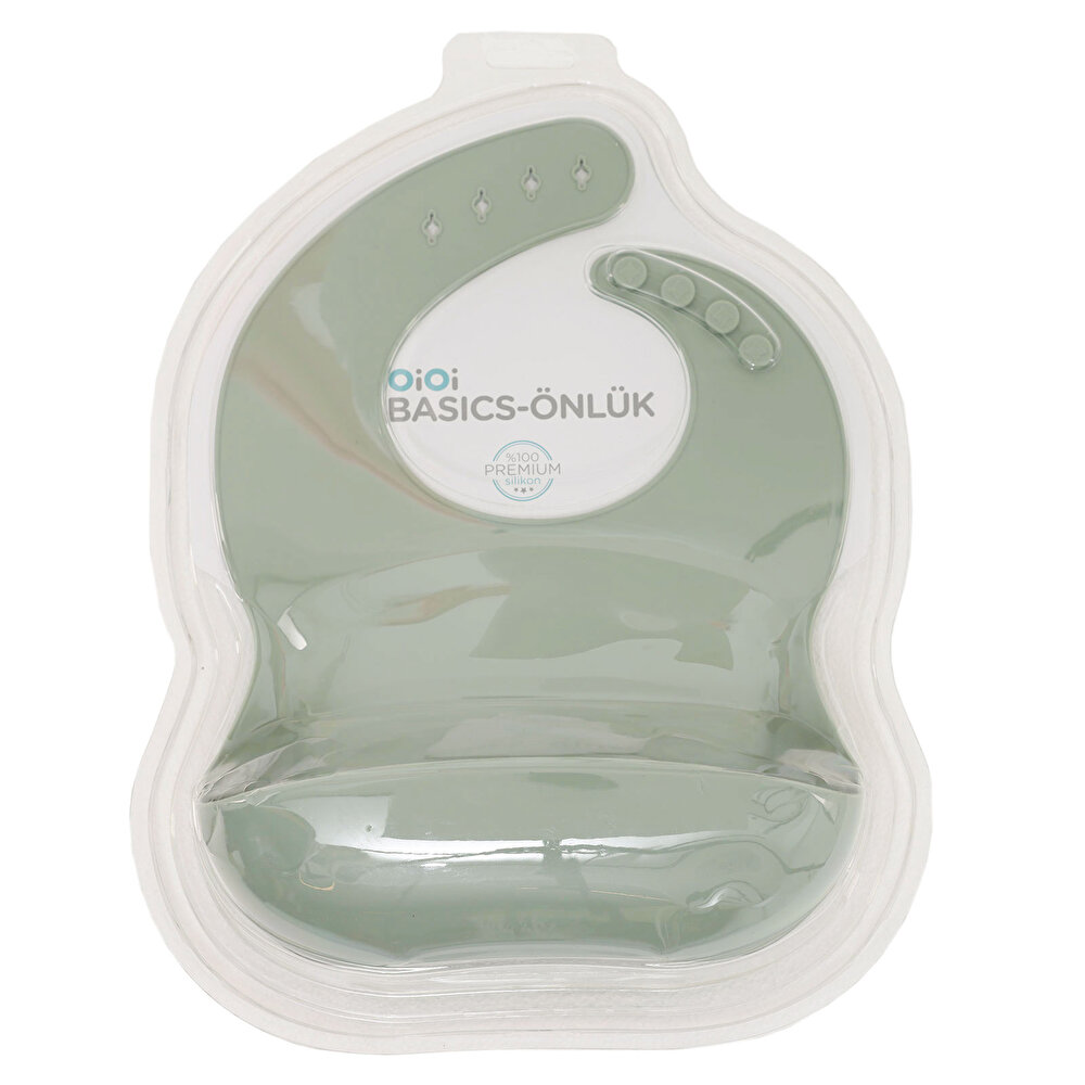 Silikon BASICS Mama Önlüğü River Green
