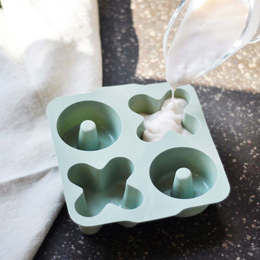 XOXO Muffin Kalıbı River Green Powder Grey
