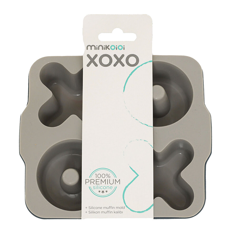 XOXO Muffin Kalıbı Deep Blue Powder Grey