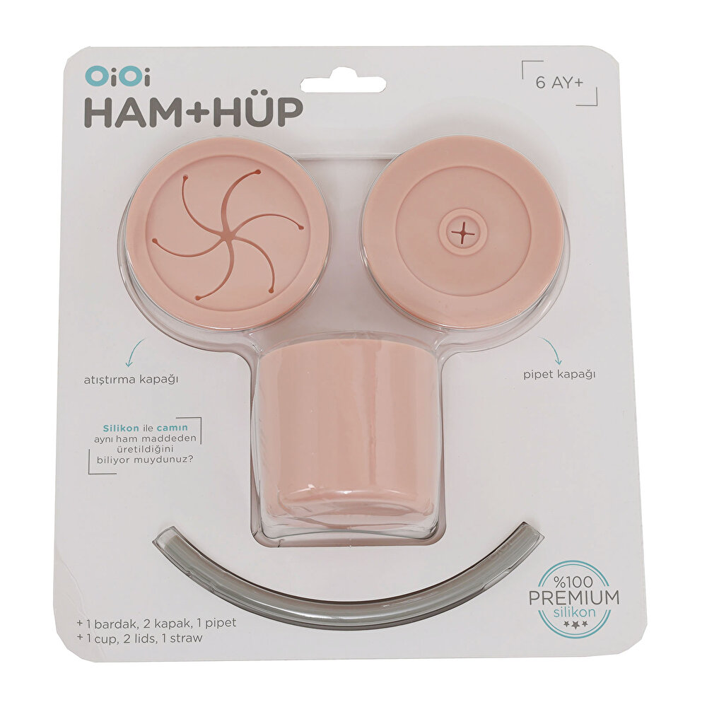 Ham + Hüp Pinky Pink / Powder Grey