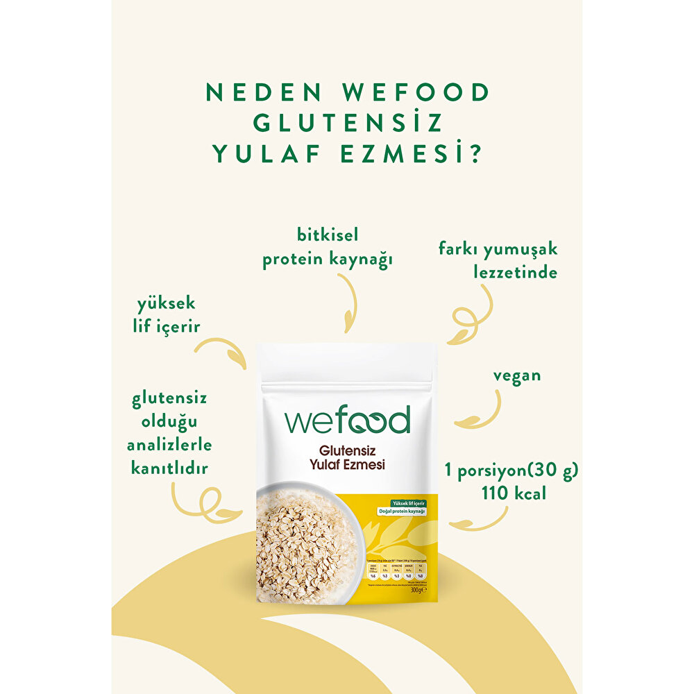 Glutensiz Yulaf Ezmesi 300 Gr