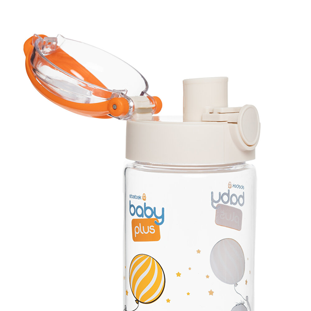 Desenli Tritan Bebek Su Matarası 500 ml