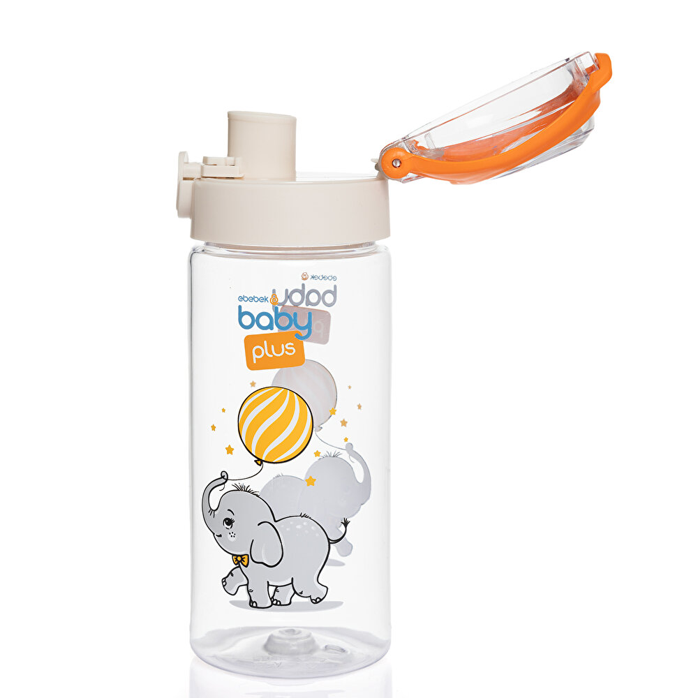 Desenli Tritan Bebek Su Matarası 500 ml