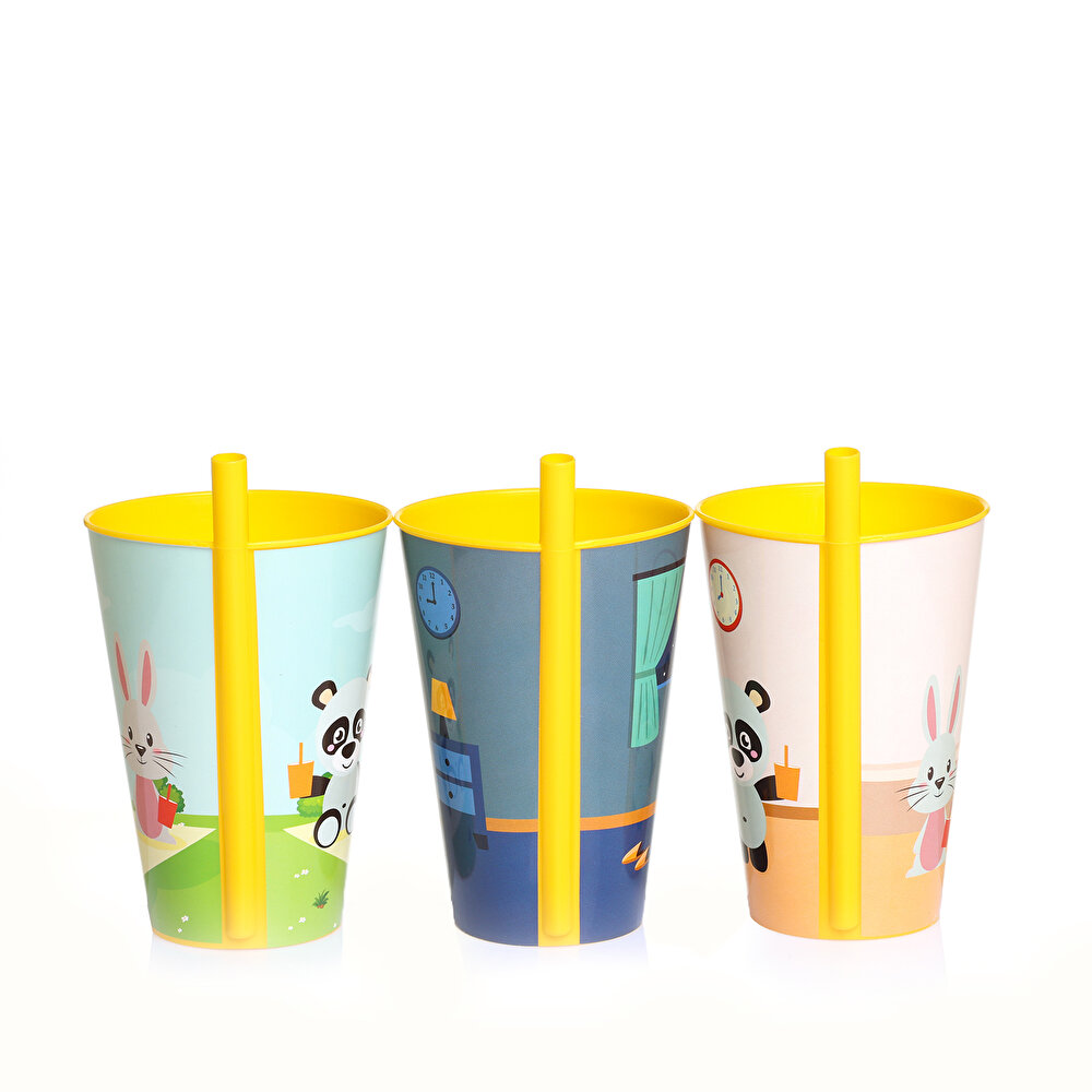 3lü PP Pipetli Bardak 400 ml