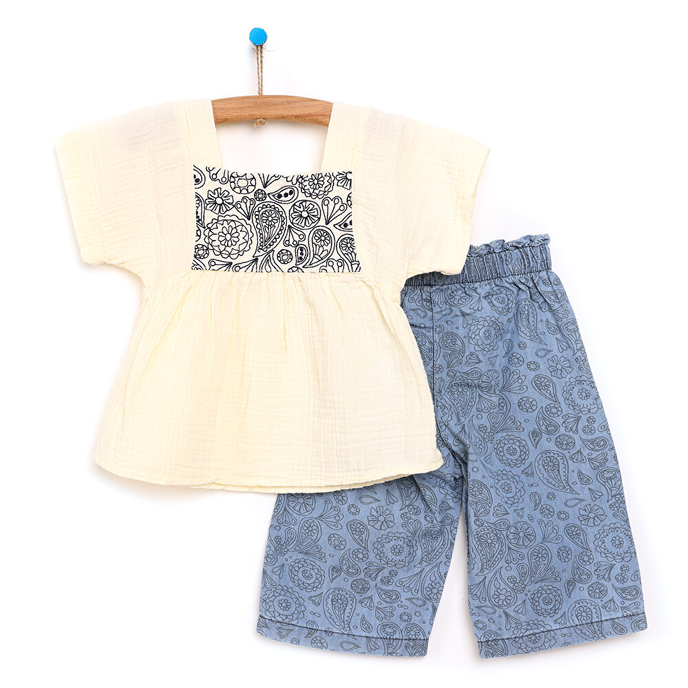Ethnic World Bluz – Pantolon Kız Bebek
