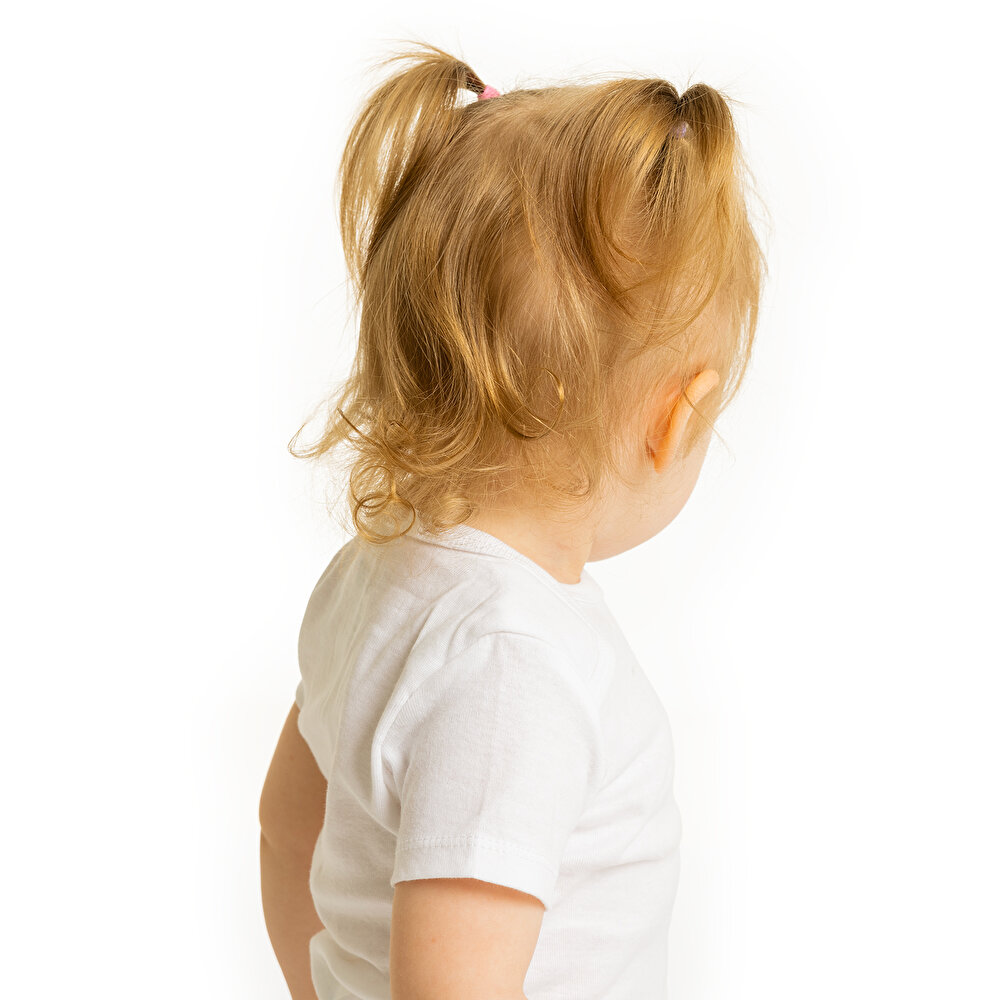 Beyaz Body Kısa Kol Unisex