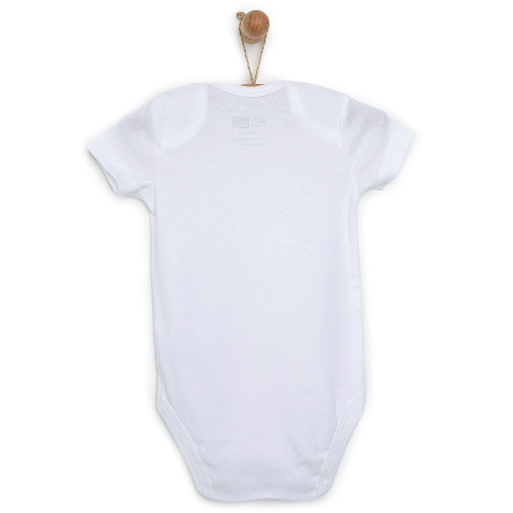 Beyaz Body Kısa Kol Unisex