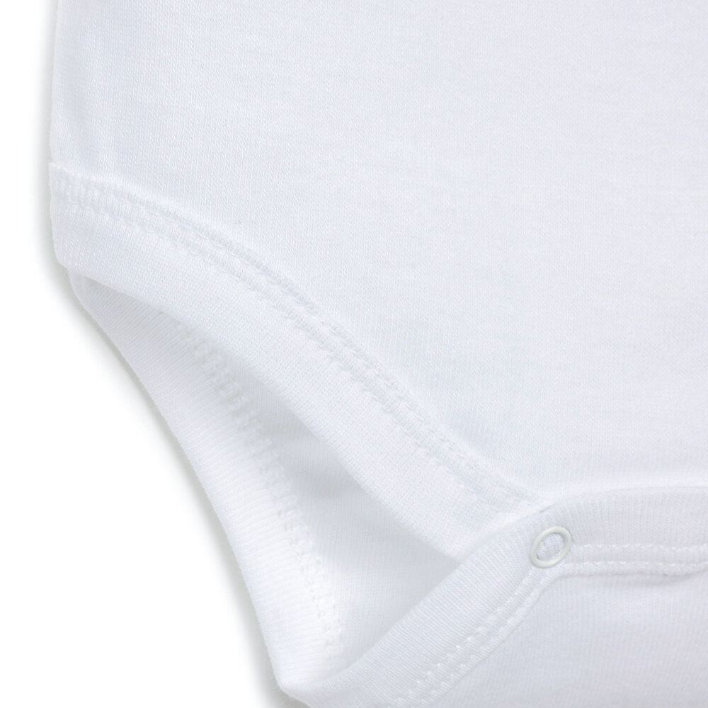 Beyaz Body Kısa Kol Unisex