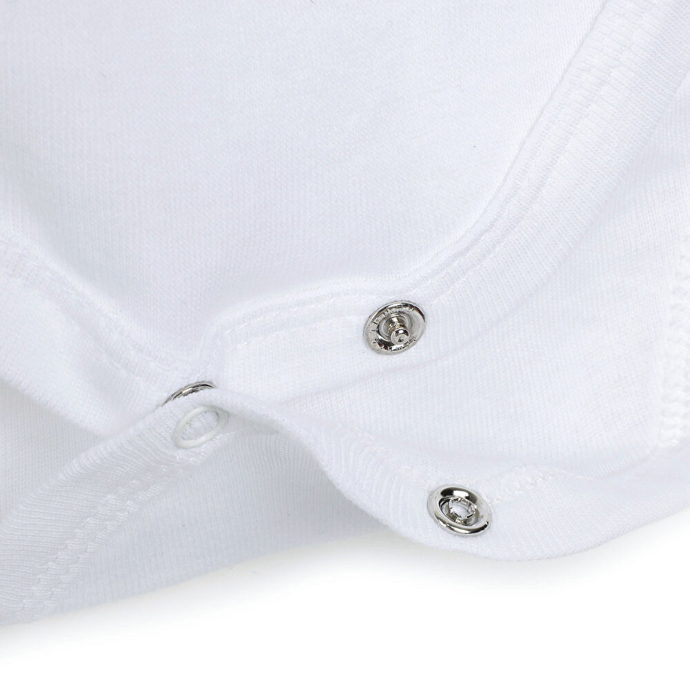 Beyaz Body Kısa Kol Unisex