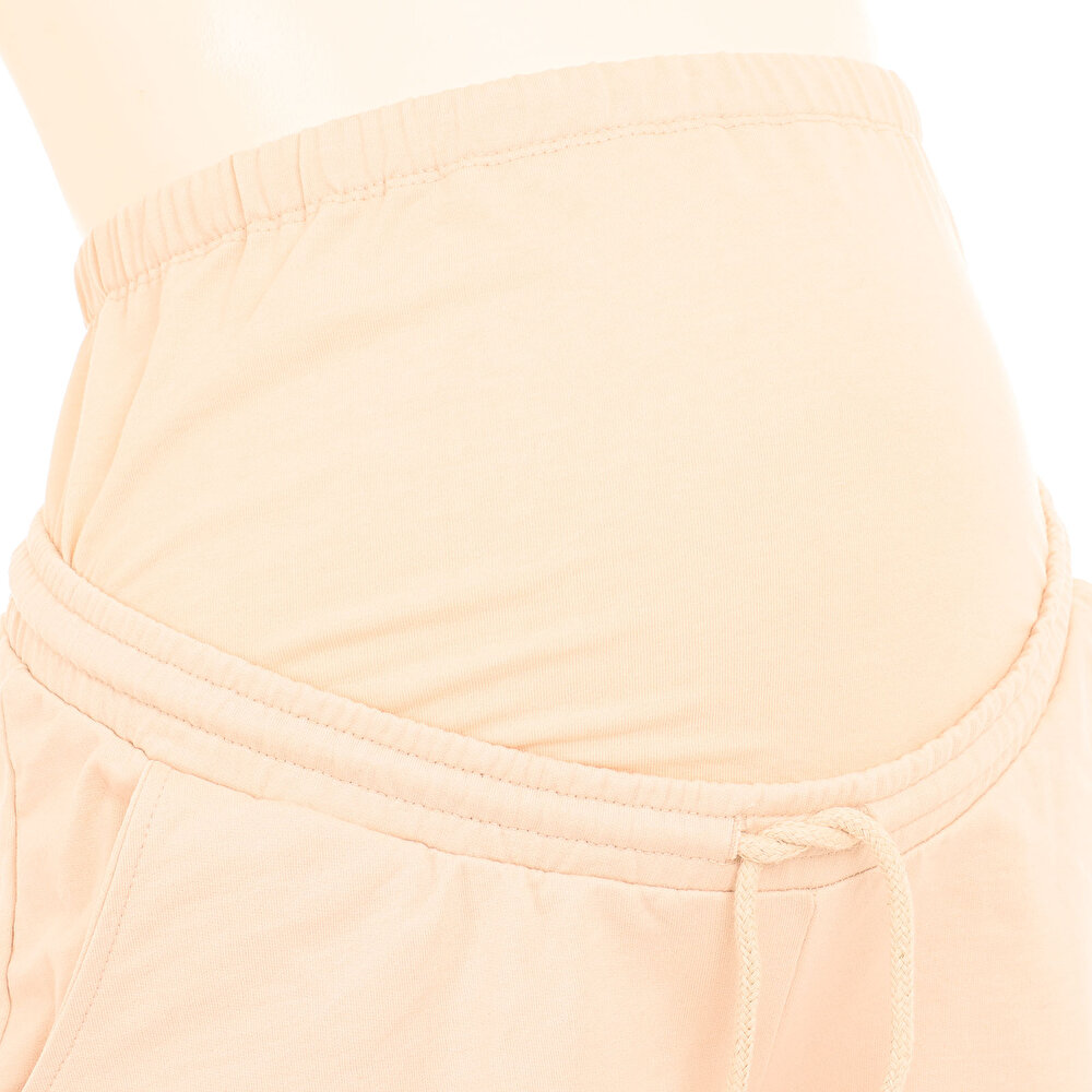 Beli Bağcıklı Hamile Şort