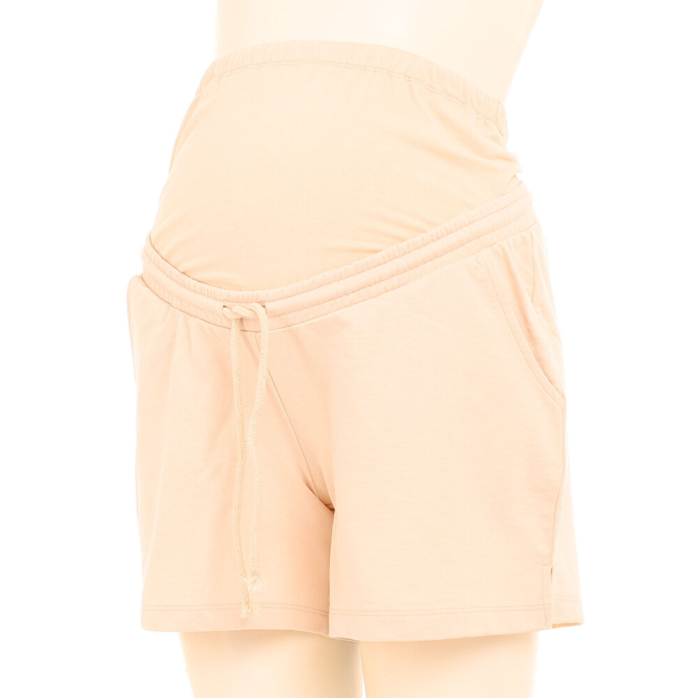 Beli Bağcıklı Hamile Şort