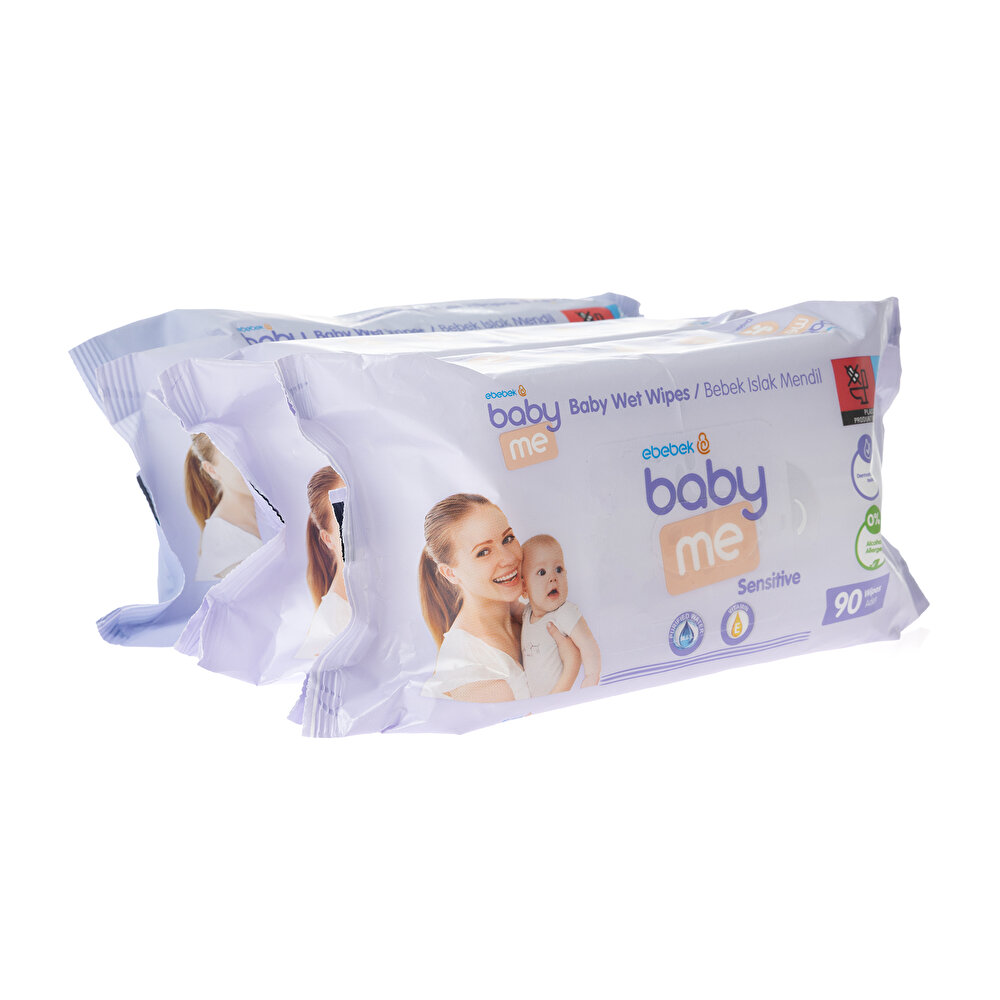 Sensitive Islak Mendil 3x90 Adet