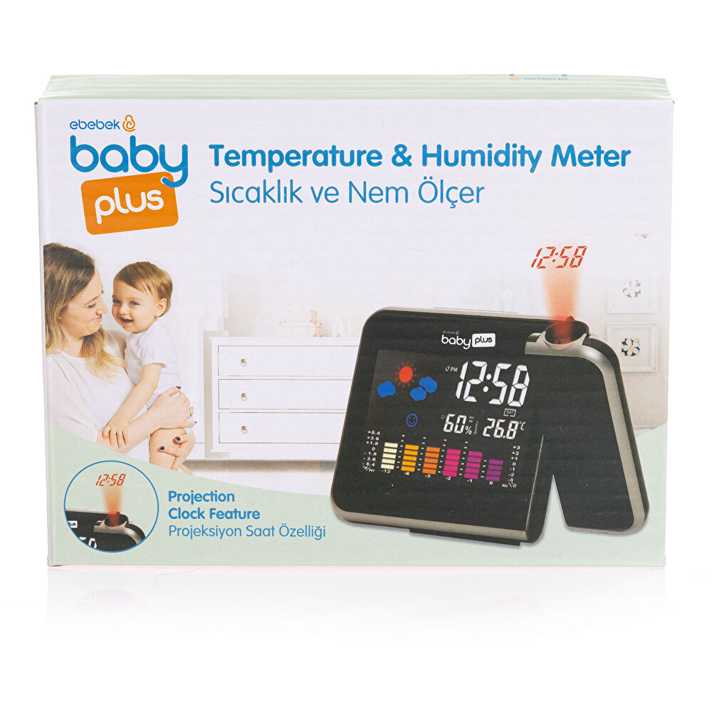 Saatli Isı ve Nem Ölçer