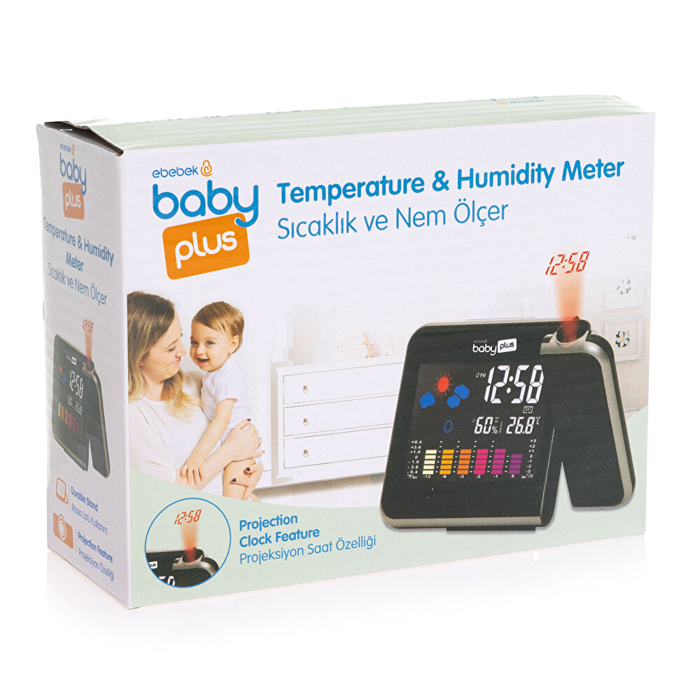 Saatli Isı ve Nem Ölçer