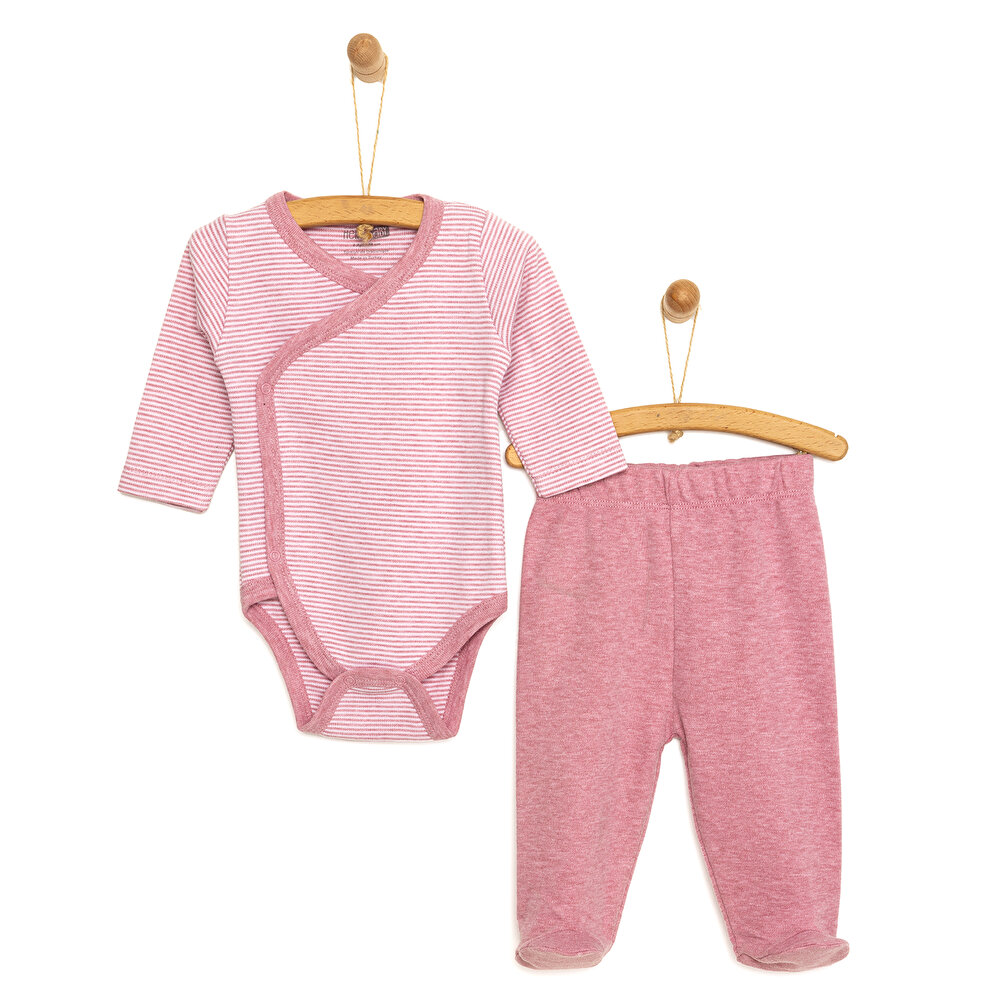 Yenidoğan Zıbın Body-Patikli Alt 2li Takım Unisex
