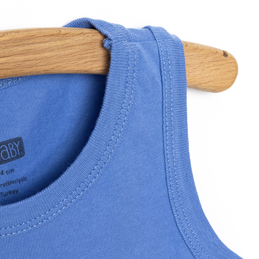 Basic Maymun Baskılı Atlet Tshirt Erkek Bebek