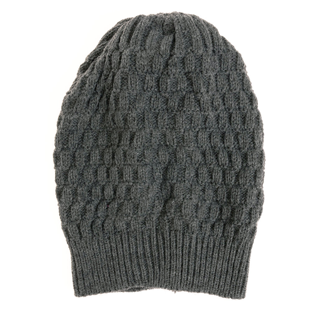 OPI Düz Örgü Bere Erkek Bebek