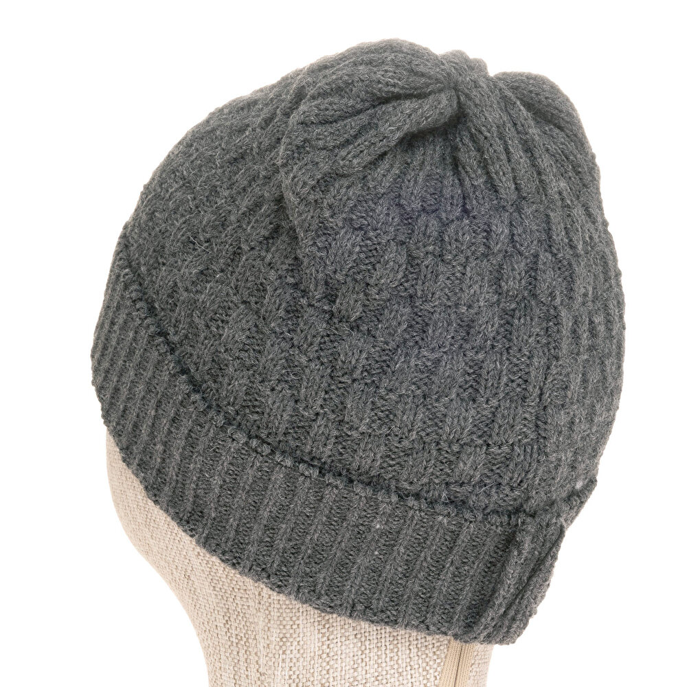 OPI Düz Örgü Bere Erkek Bebek