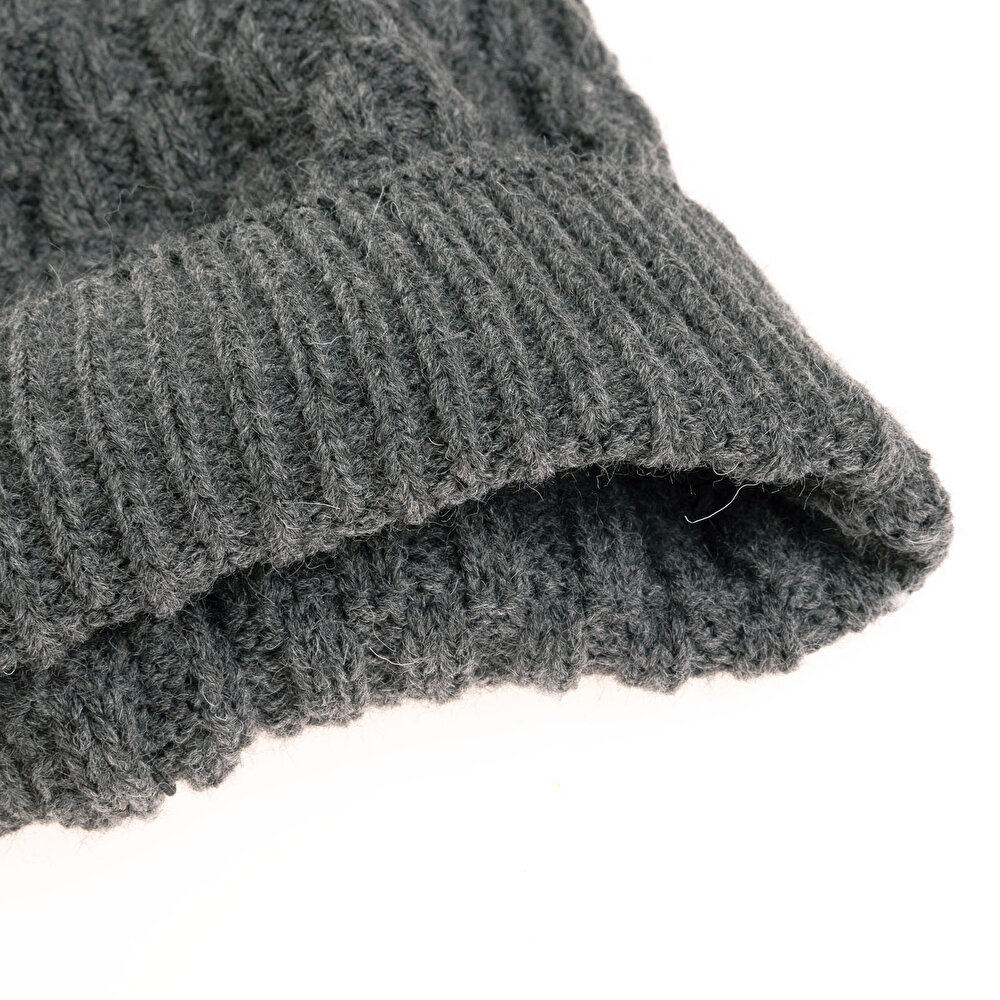 OPI Düz Örgü Bere Erkek Bebek