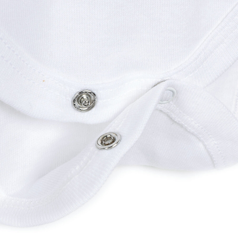 Unisex Beyaz İp Askılı Body Unisex