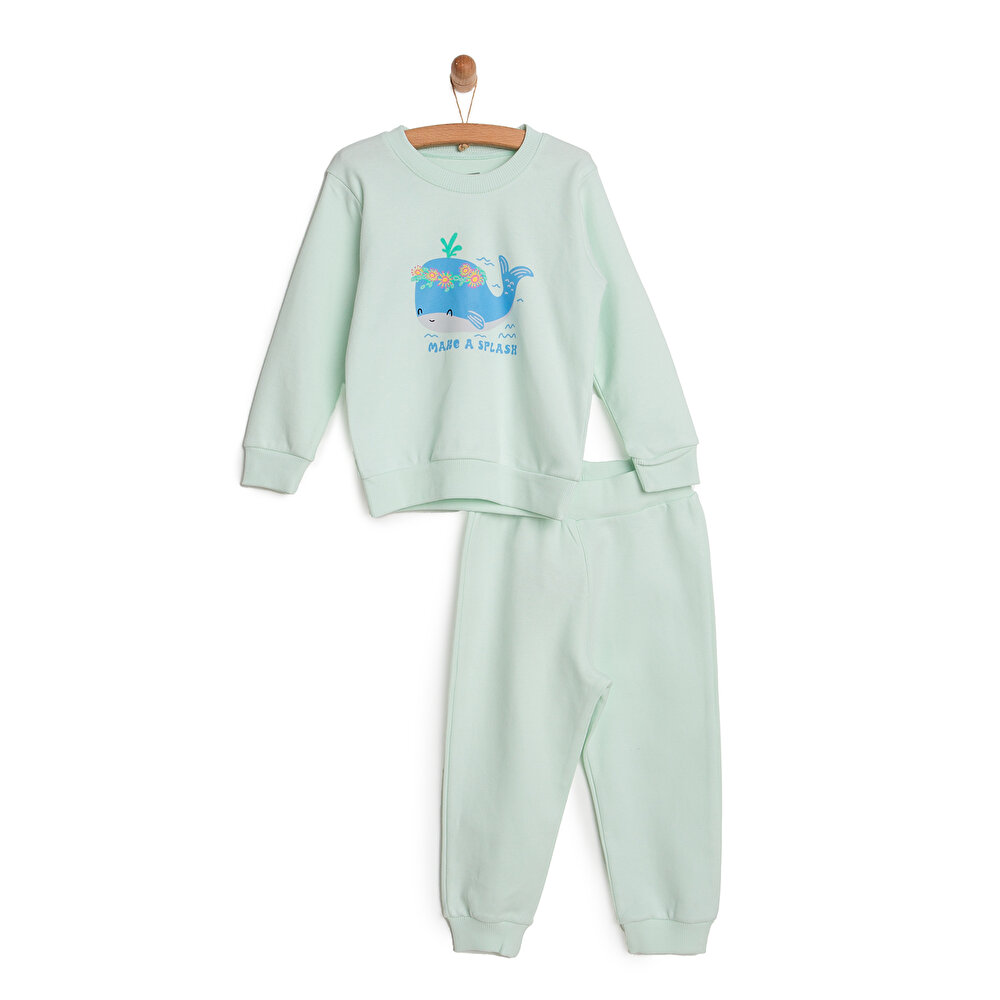 Basıc Eşofman Takımı Kız Bebek