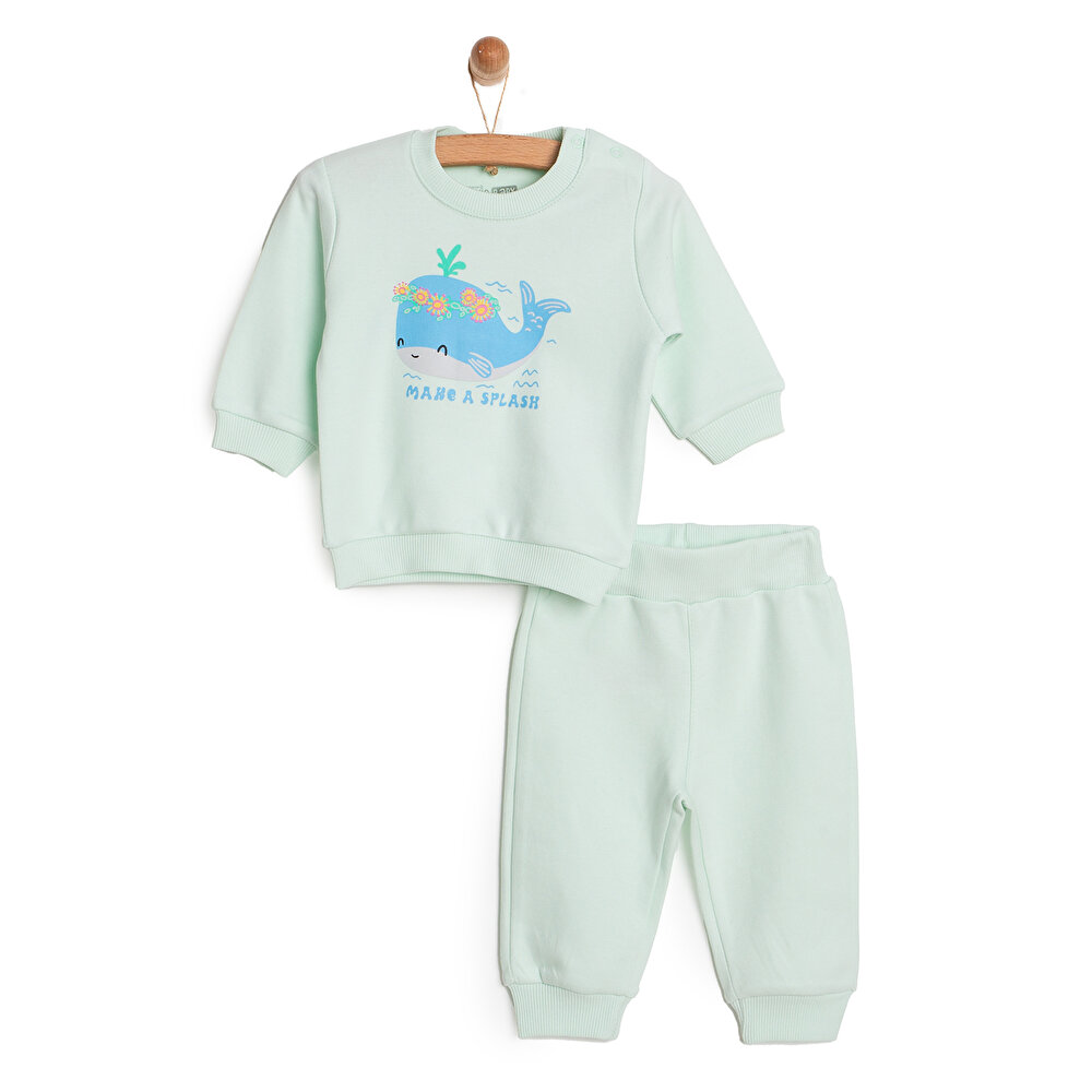 Basıc Eşofman Takımı Kız Bebek