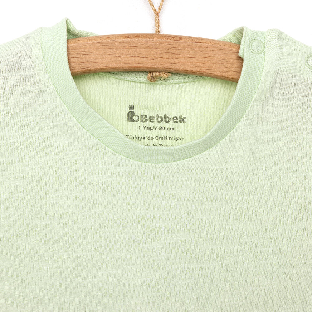 Basic Baskılı Tshirt-Şort Erkek Bebek