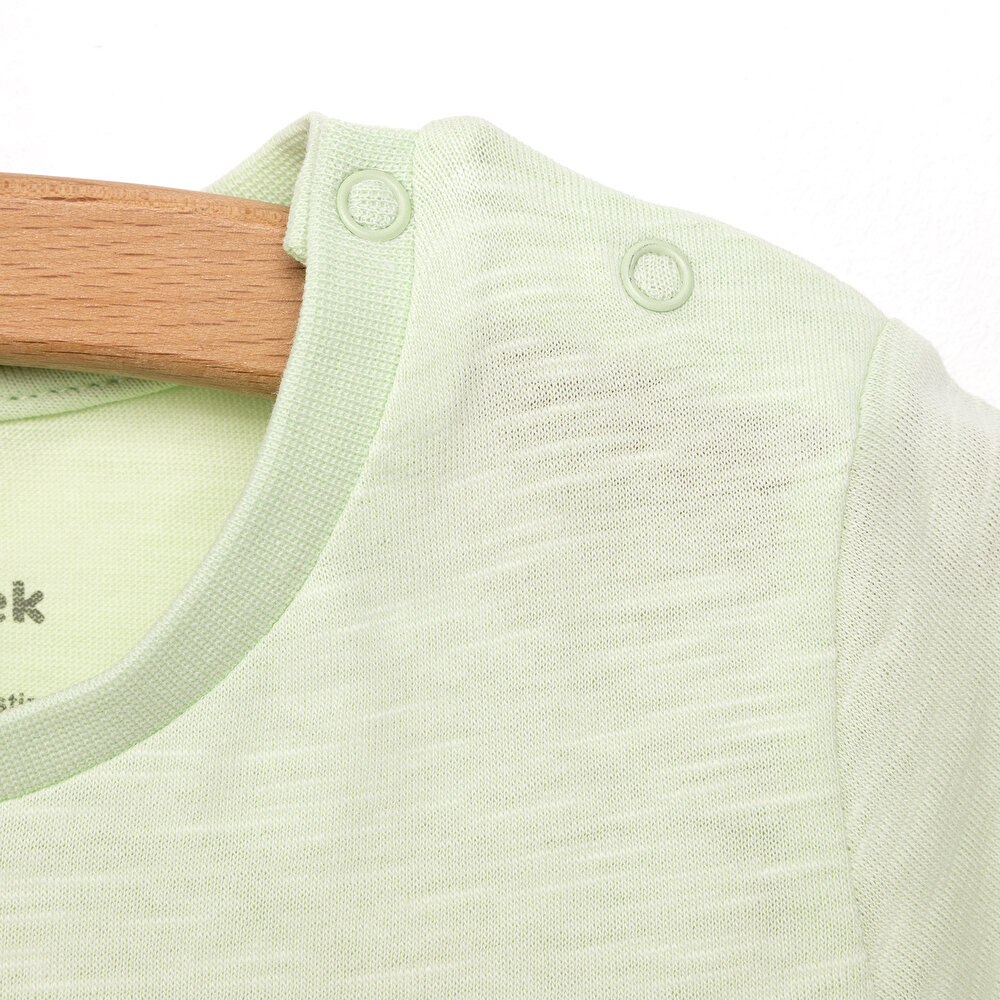 Basic Baskılı Tshirt-Şort Erkek Bebek