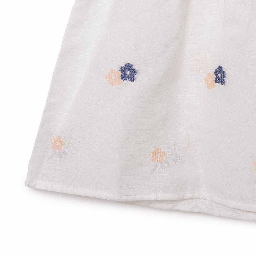 WHITE FLOWER Elbise Kız Bebek