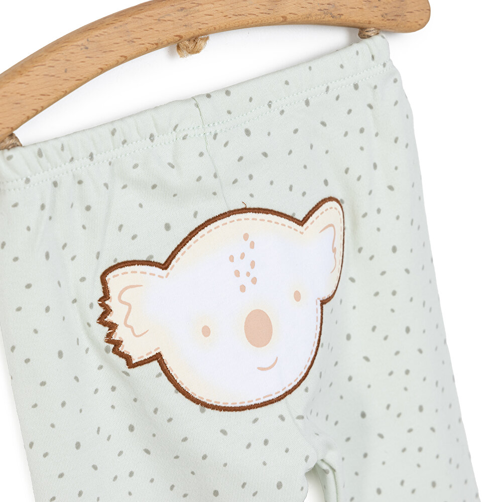 Yenidoğan Arkası Nakışlı Patikli Alt Kız Bebek