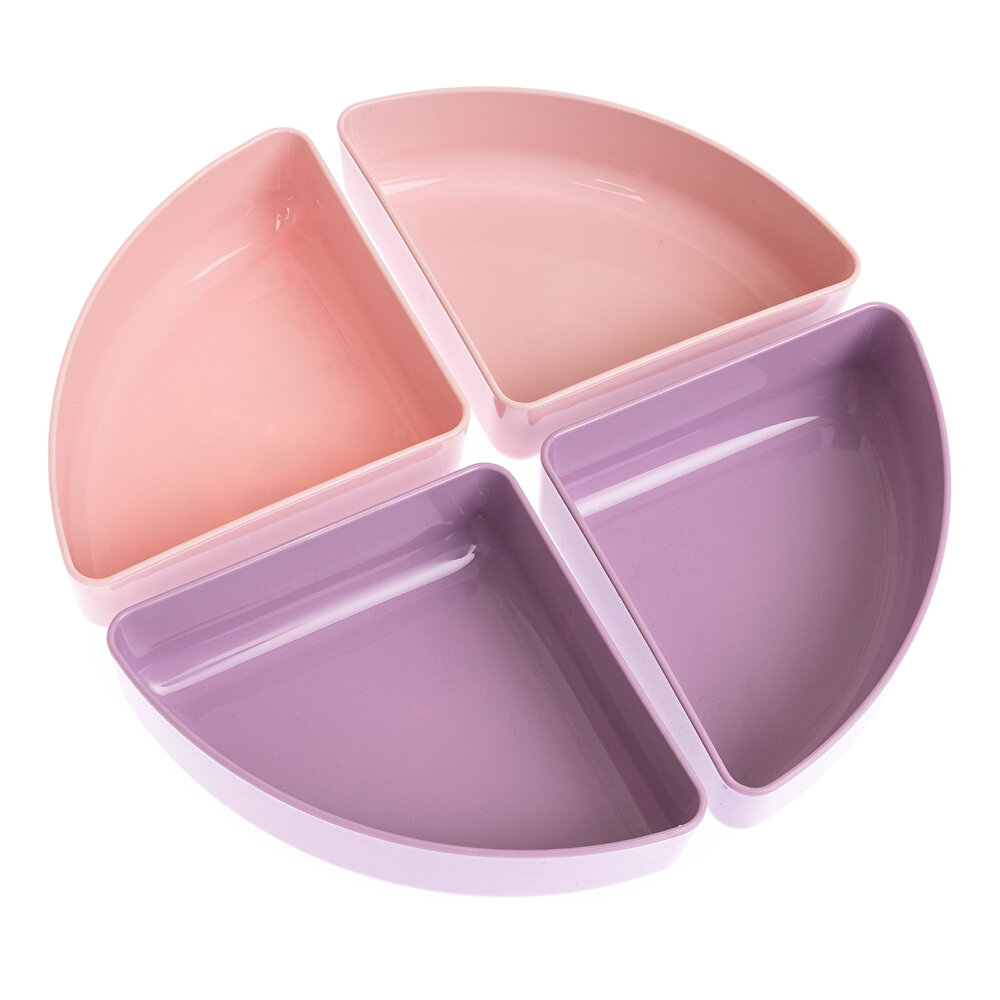 7 parça yemek seti Lila-Mor