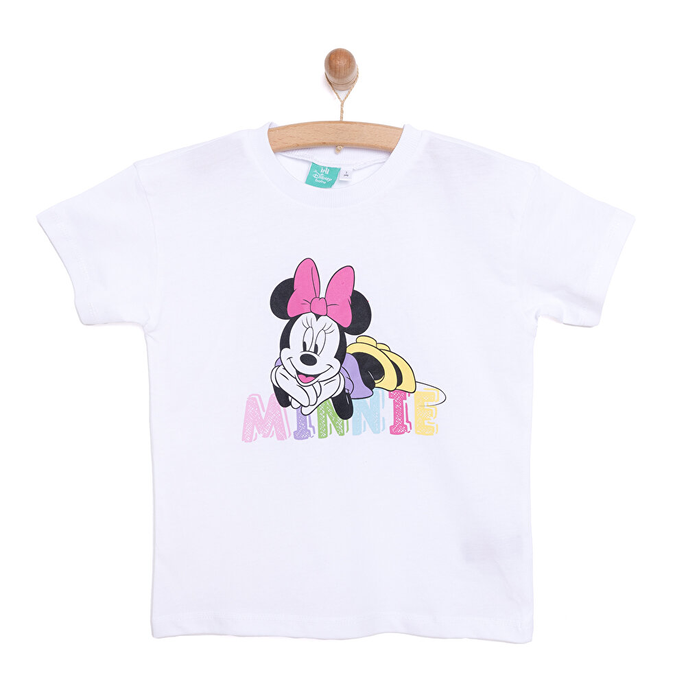 24Y Minnie Mouse Tshirt Kız Bebek