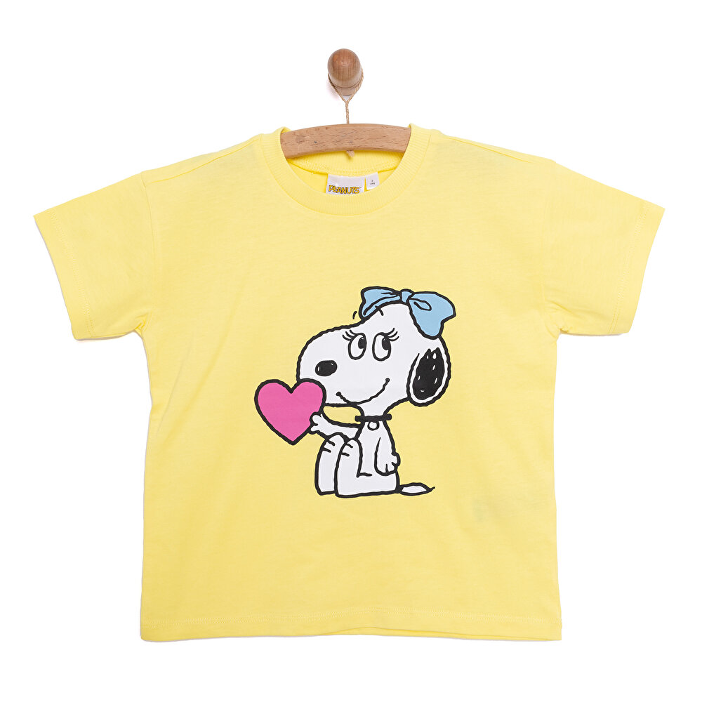 24Y Snoopy Tshirt Kız Bebek