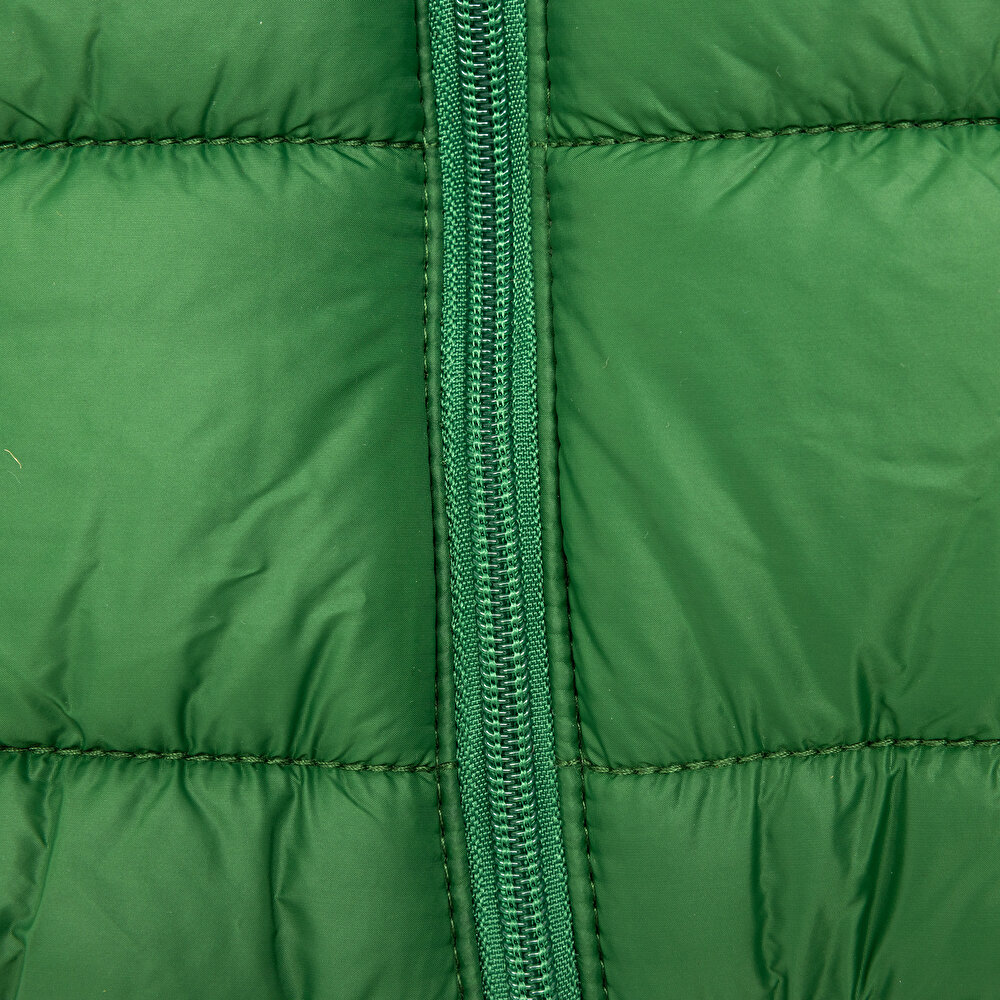 Basic Kapüşonlu Kulaklı Mont Erkek Bebek