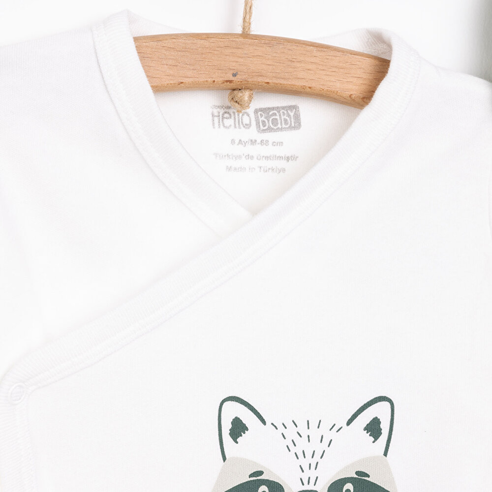 Yenidoğan Zıbın-Şapka-Patikli Alt Erkek Bebek