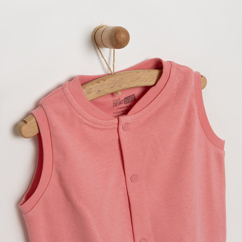 Basic Ribanalı Yelek Kız Bebek