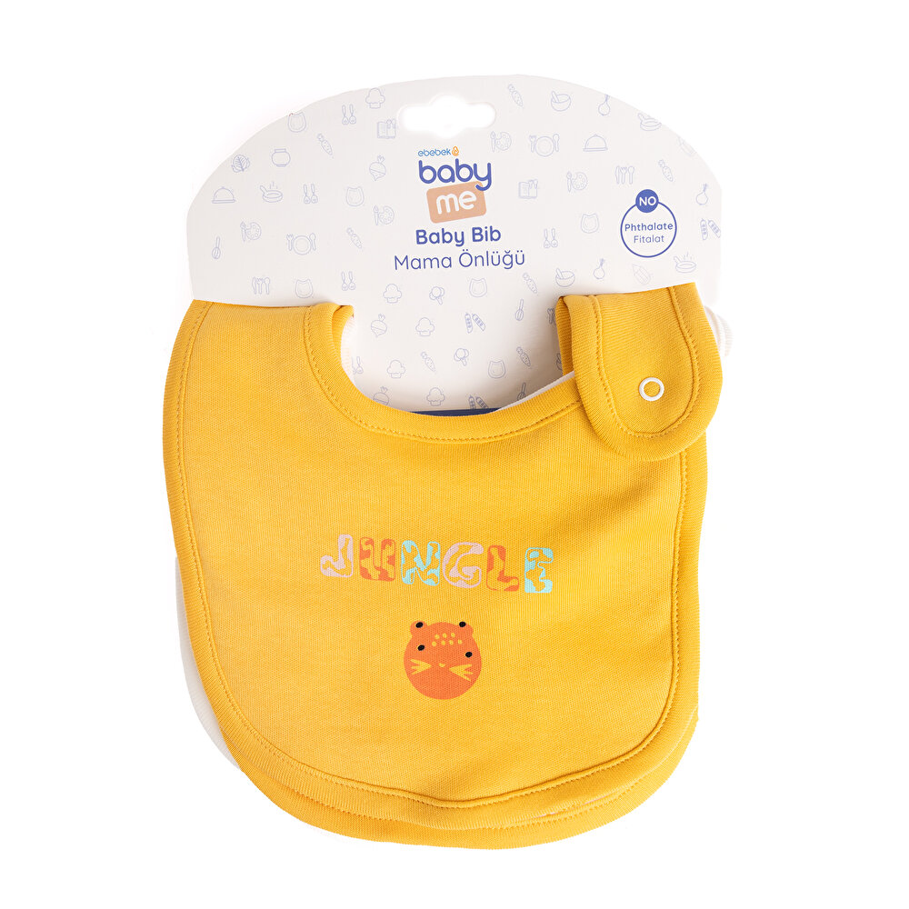 5'li Arkası Havlu Önlük / Jungle-Sarı