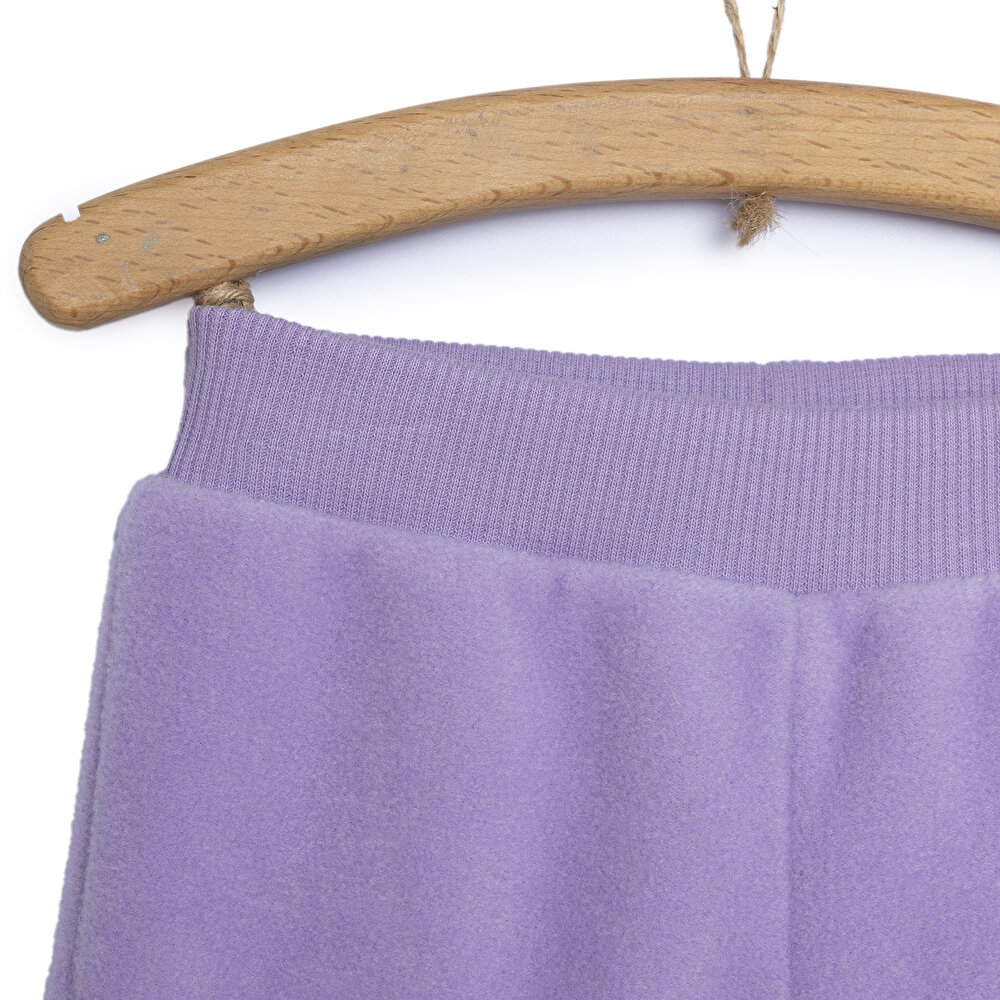 Kız Bebek Polar Pantolon Lastikli Paça