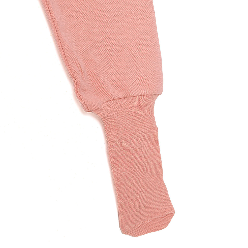 Kız Bebek 2li Çoraplı Pantolon İnterlok Çoraplı Paça