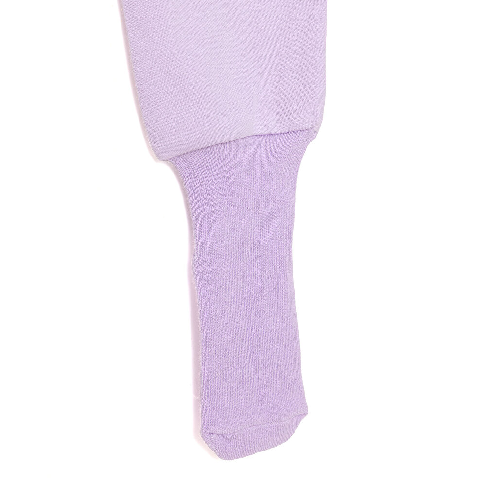 Kız Bebek 2li Çoraplı Pantolon İnterlok Çoraplı Paça