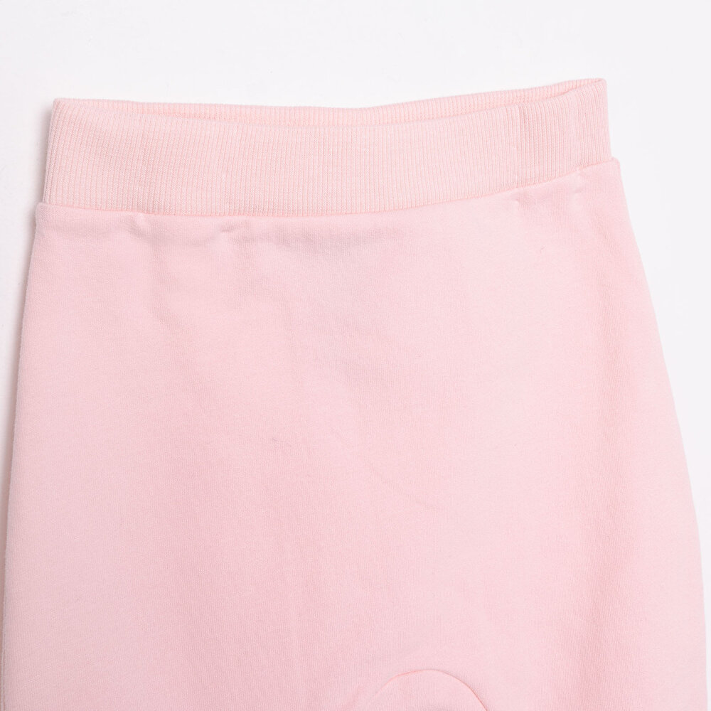 Yenidoğan Renk Bloklu Sweatshirt-Patikli Alt 2li Takım Unisex