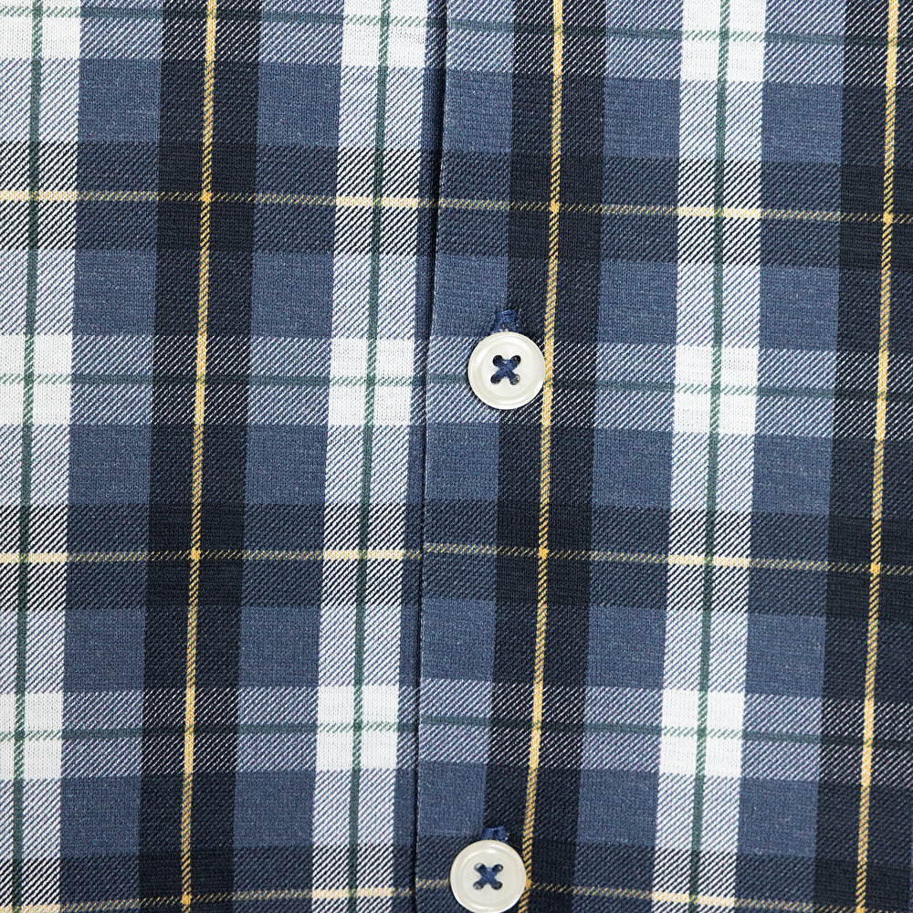 Erkek Bebek Pijama Takım Süprem Düğmeli Polo Yaka Kısa Kol Lacivert