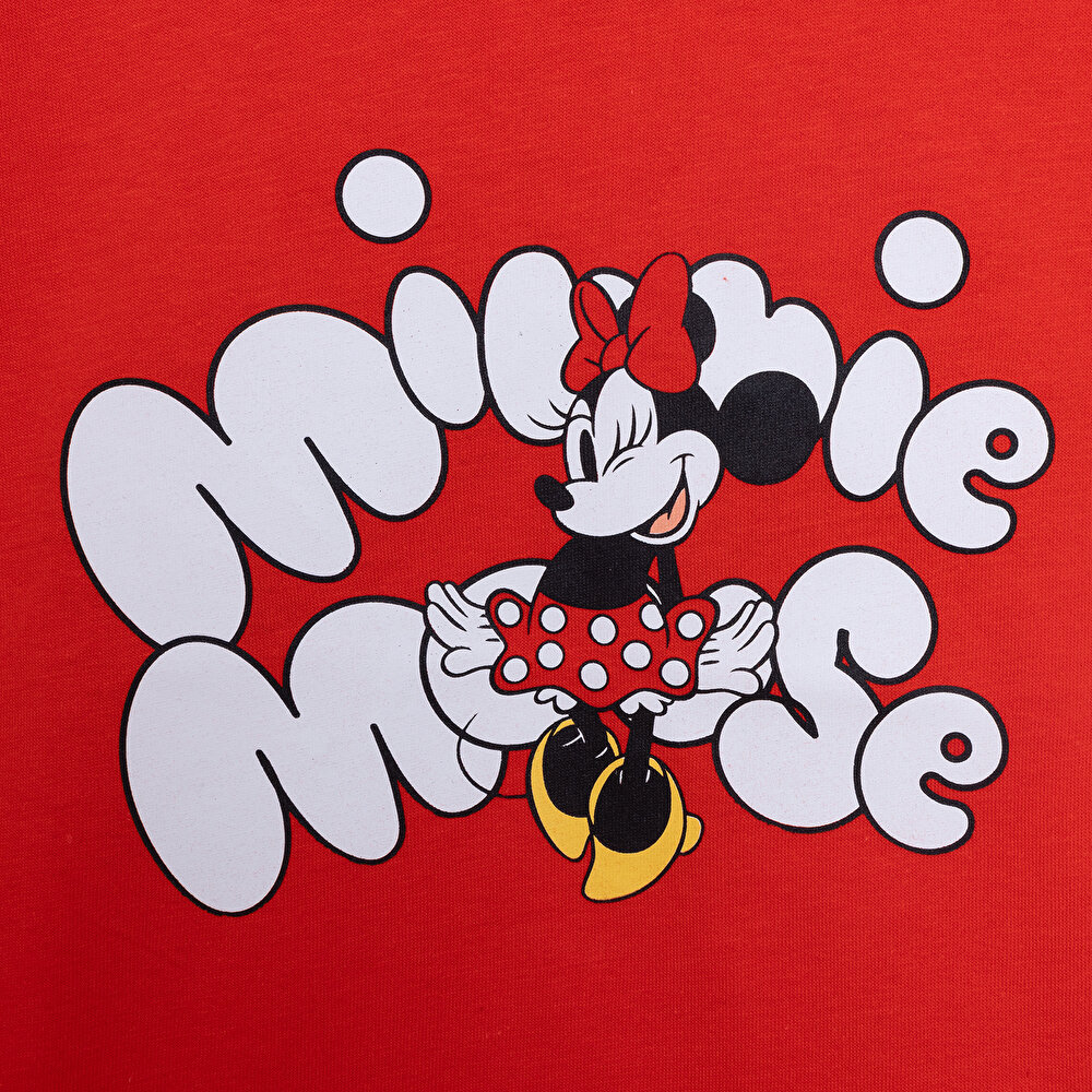 Minnie Mouse Kız Tshirt Kız Bebek