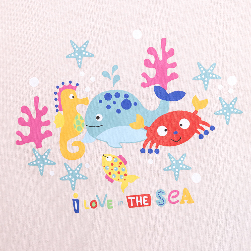 Kız Kısa Kol Pijama Takımı Kız Bebek