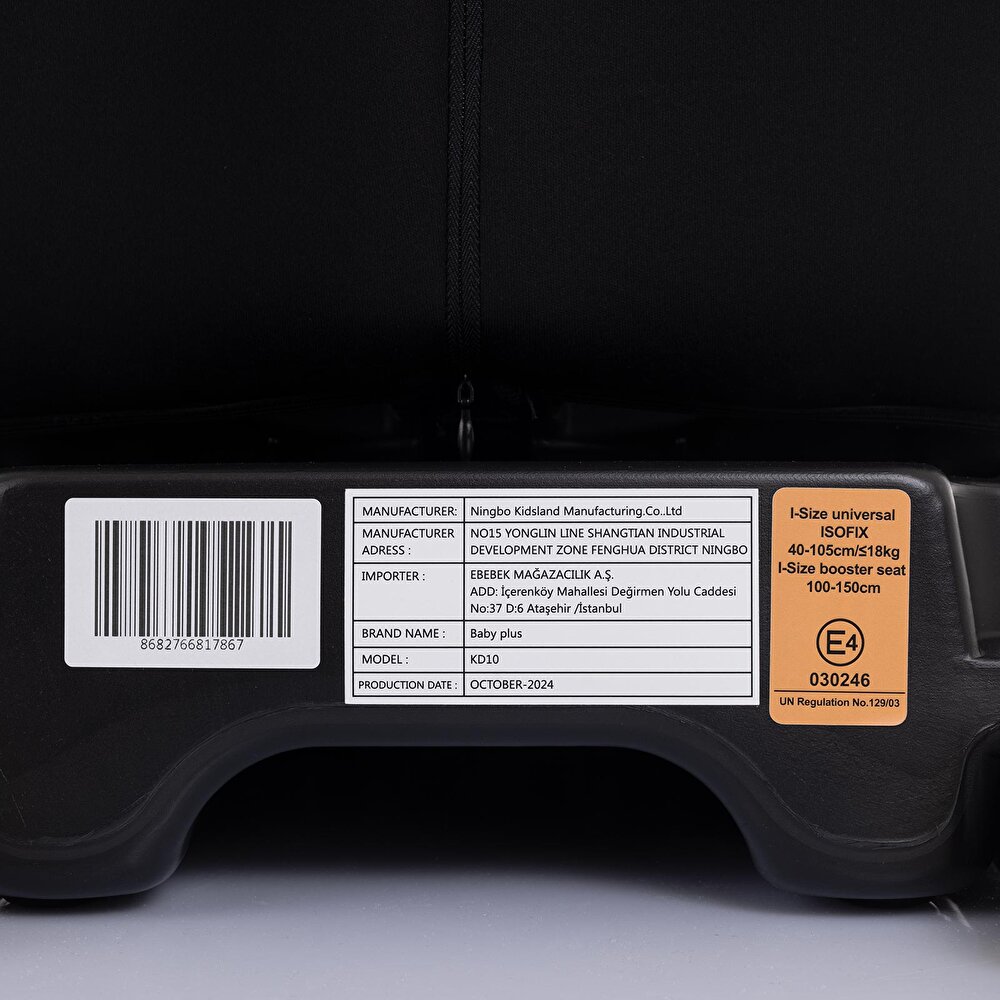 Pixi 0-36 Kg I-Size Oto Koltuğu